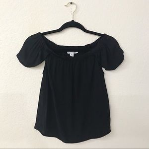 Shilla the Label Black Off Shoulder Blouse